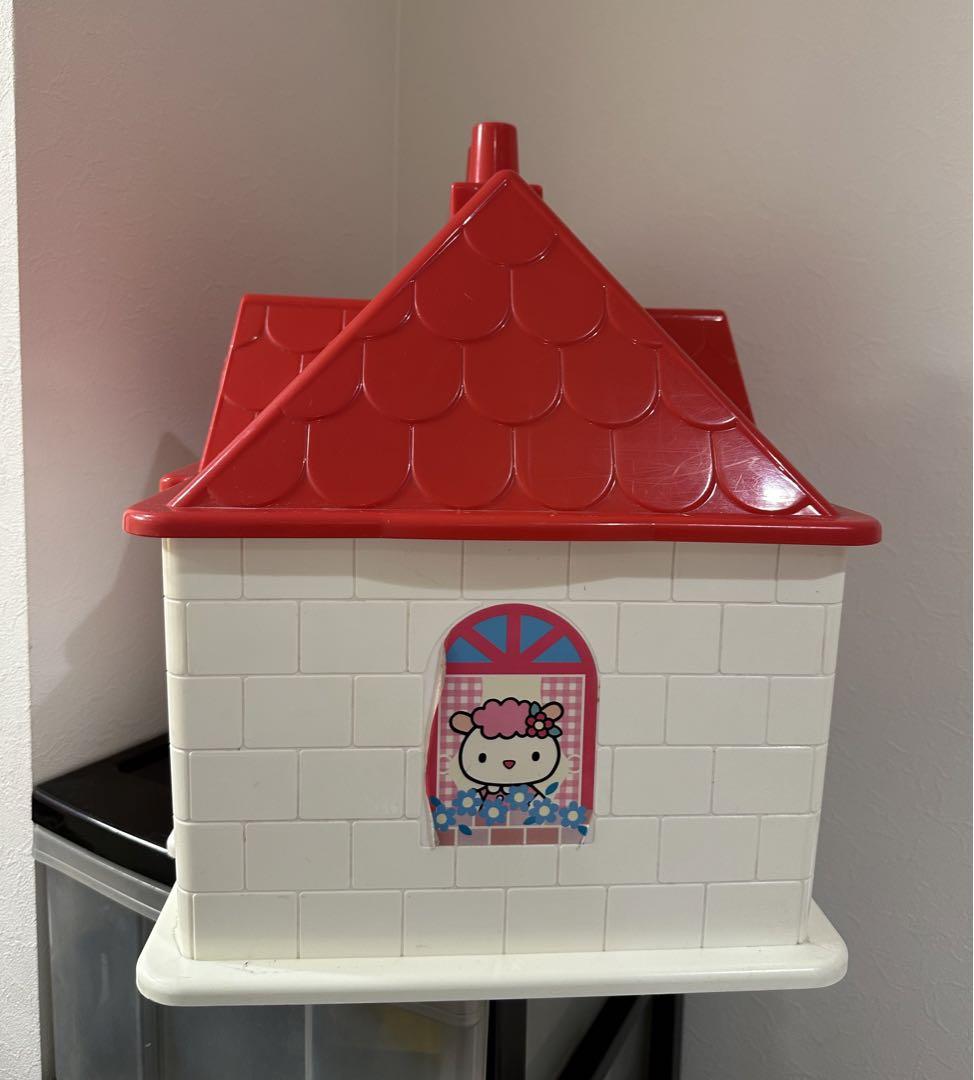 キティちゃん サンリオ 平成レトロ ボックス コンテナ お家 1996年 キティちゃん サンリオ 平成レトロ ボックス コンテナ お家 1996