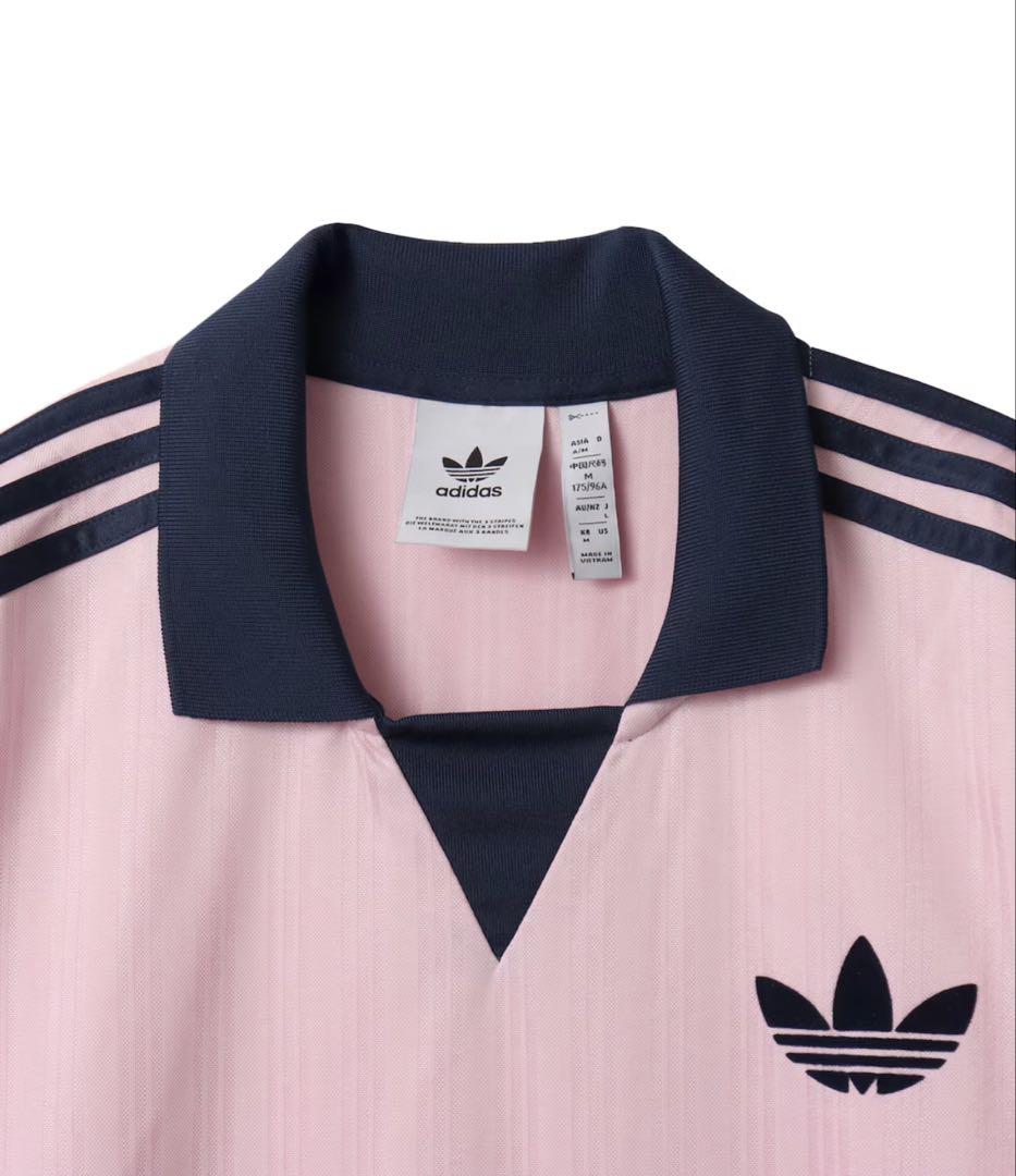 Adidas襟付きゴーリートップ - メルカリ