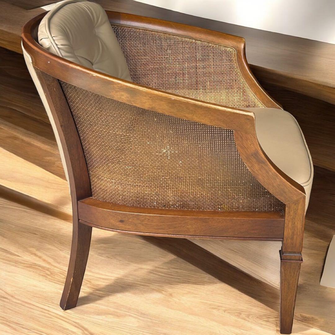 稀少品✨大人気❣️maruniマルニ 地中海 アームチェア ラウンジチェア①