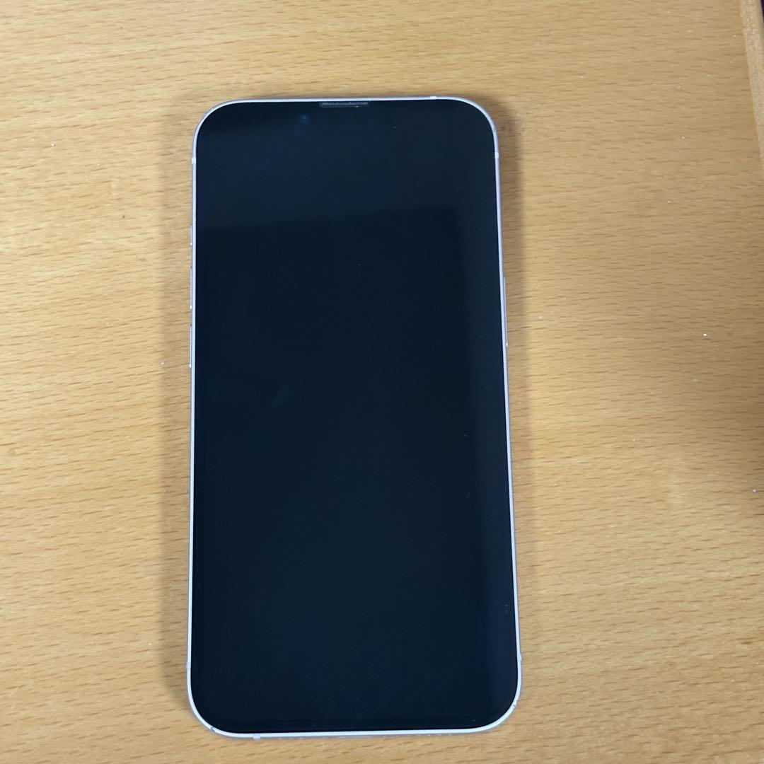 Apple iPhone 13 ブラック 背面ひびあり スマートフォン本体