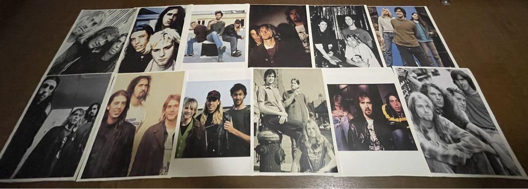 Nirvana カレンダー切り抜き12枚 画像1