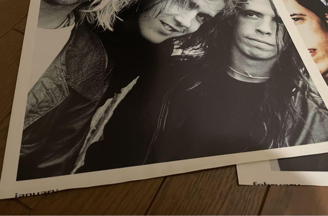 Nirvana カレンダー切り抜き12枚 画像2