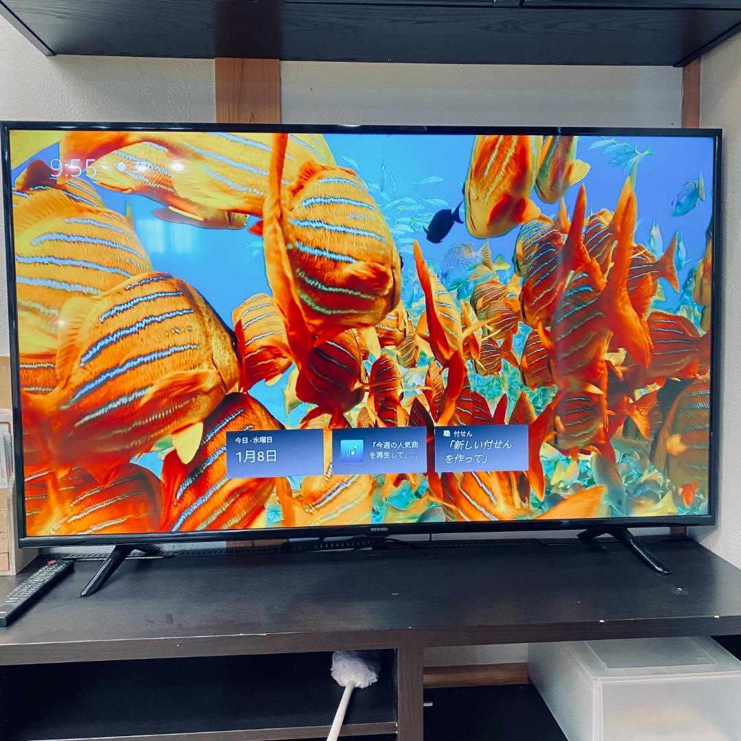 (ジャンク品) 55V型 4K 液晶テレビ 55UB10P 外付け裏番組録画対応