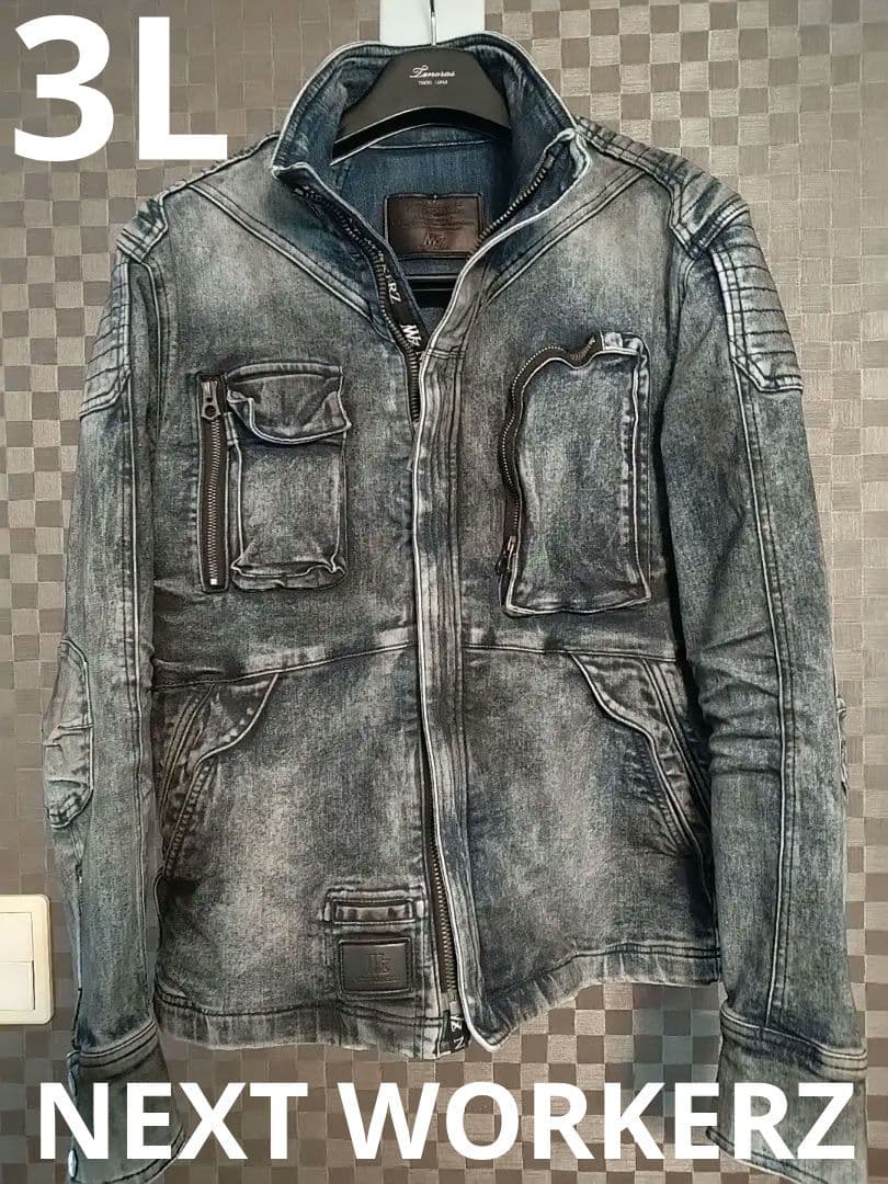 ネクストワーカーズ デニムジャケット 3L2XL 3L