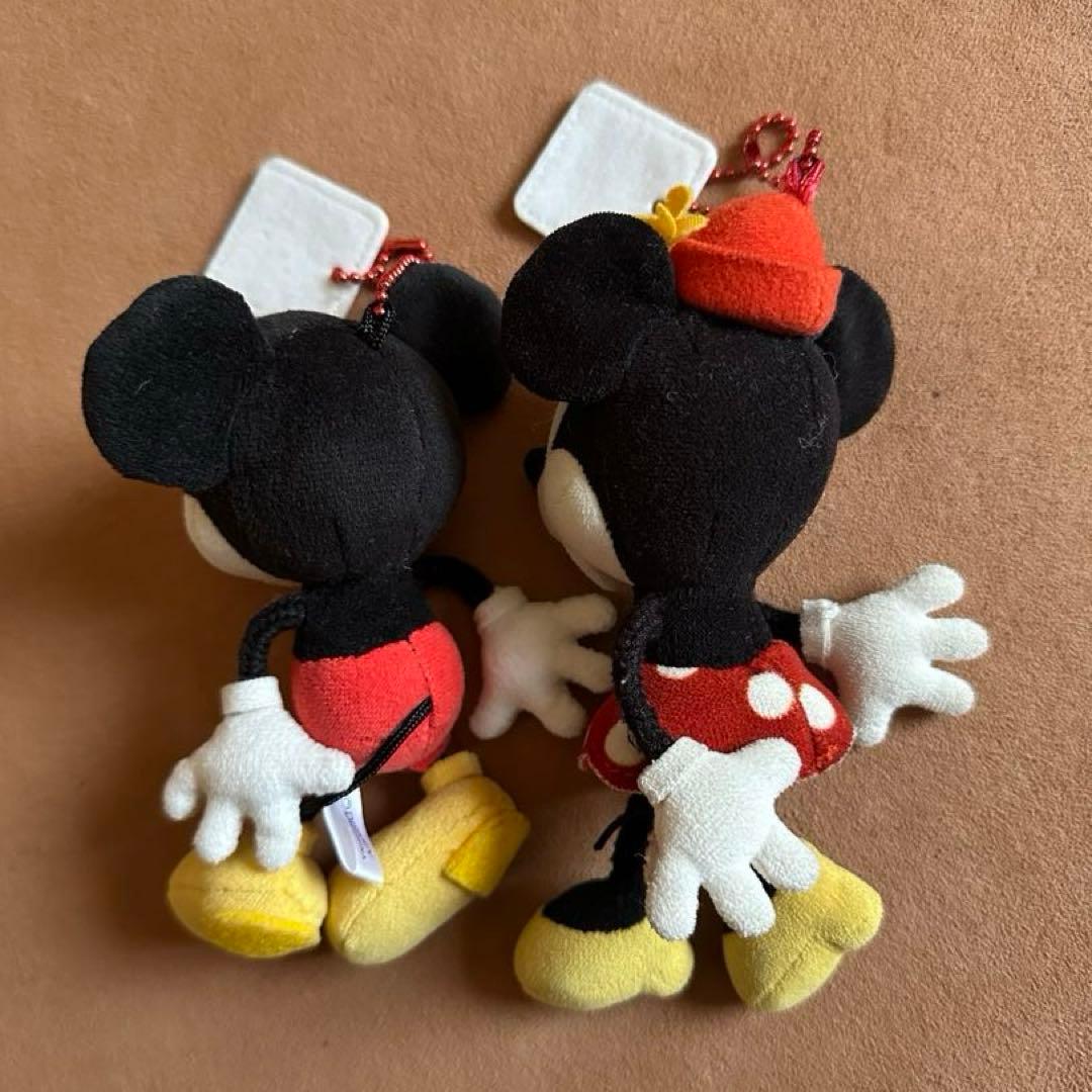 ディズニーチャンネル ミッキー ミニーキー ホルダー マスコット 2個