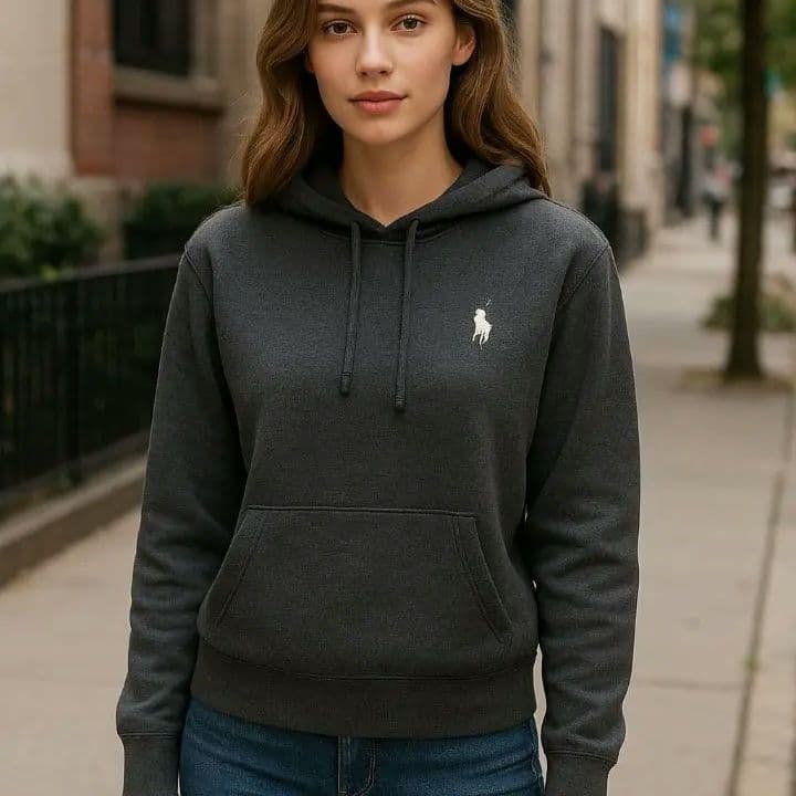 ＊美品＊ラルフローレン パーカー レディース 大人気☆ホワイトポニー