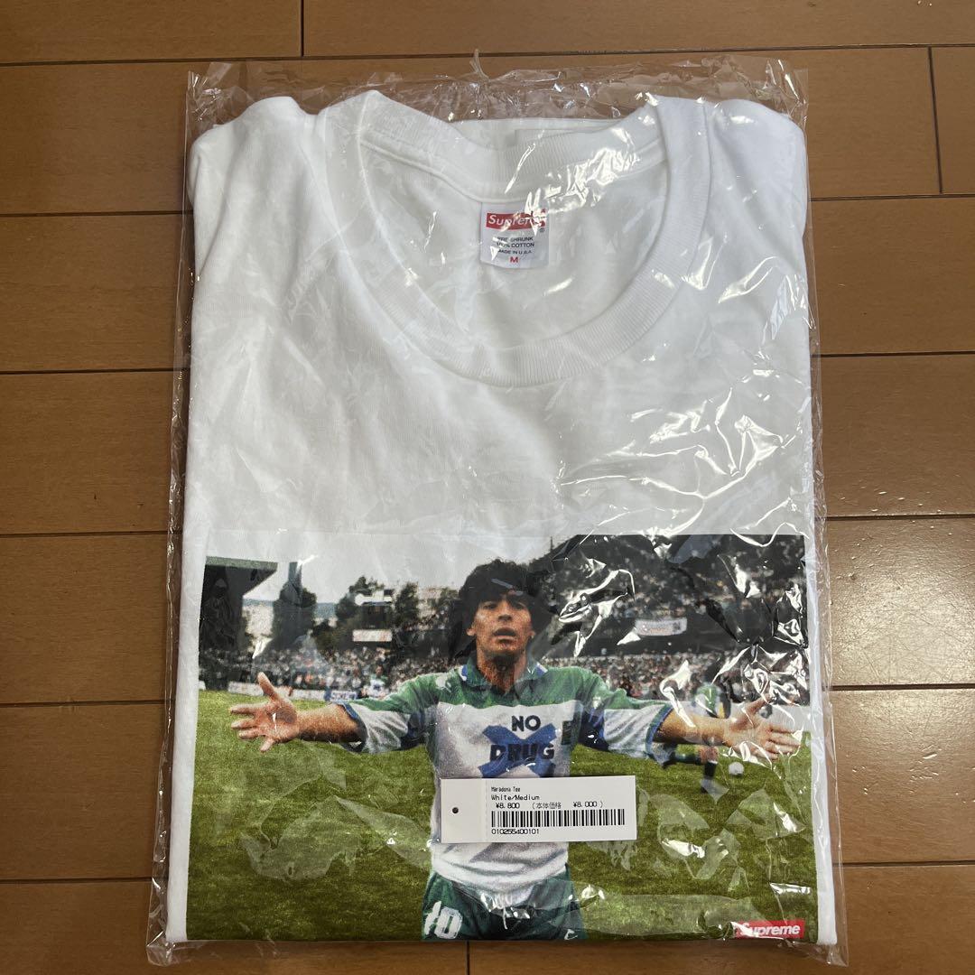 supreme マラドーナTシャツ - メルカリ