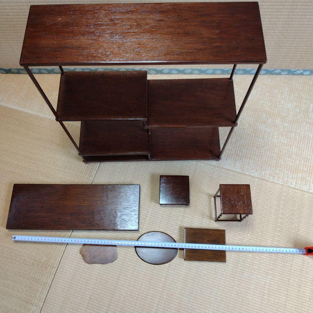 小品盆栽花台。7品。
