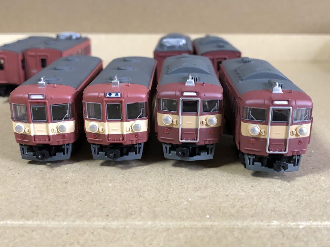 Bトレ　415系　401系　一般色計8両　赤電