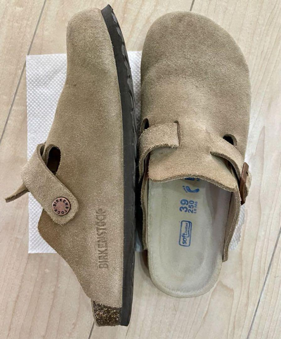 kikipipi　BIRKENSTOCK BOSTON 39 トープ Boston / ボストン スエードレザー トープ | BIRKENSTOCK
