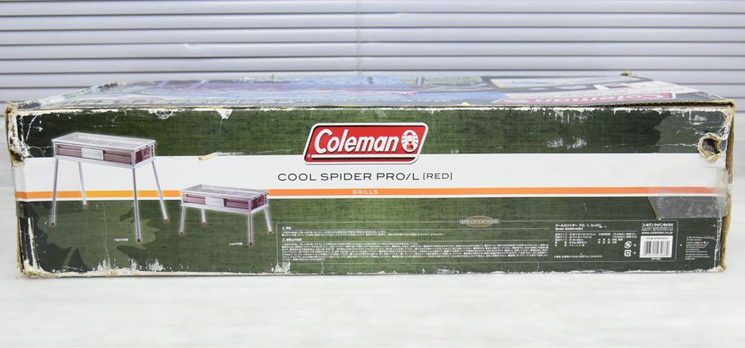 Coleman クールスパイダープロ Ｌ／レッド　未使用品
