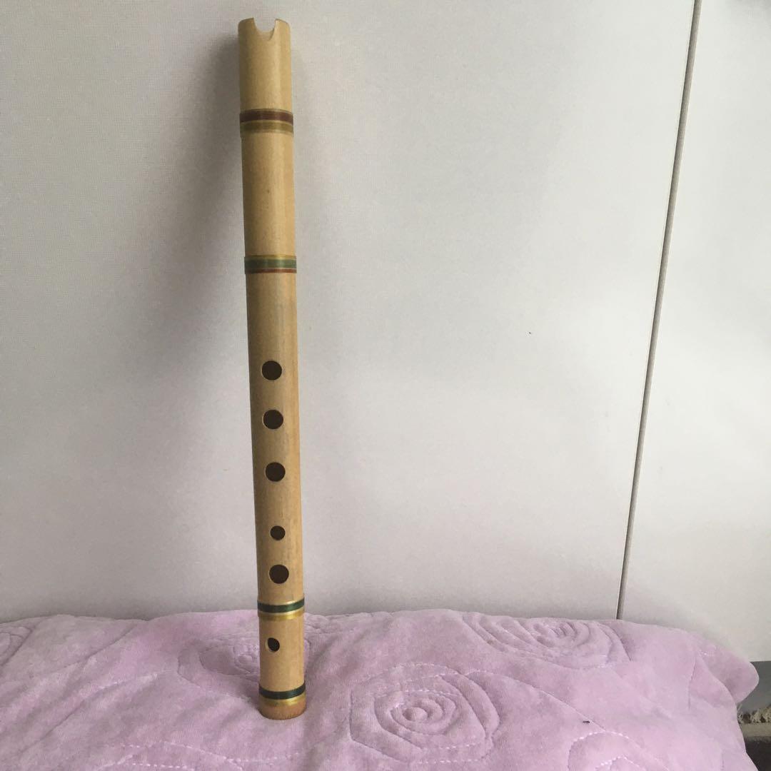 大木　岩夫作ケーナ　南米民族楽器　G管　管楽器　アンデス音楽