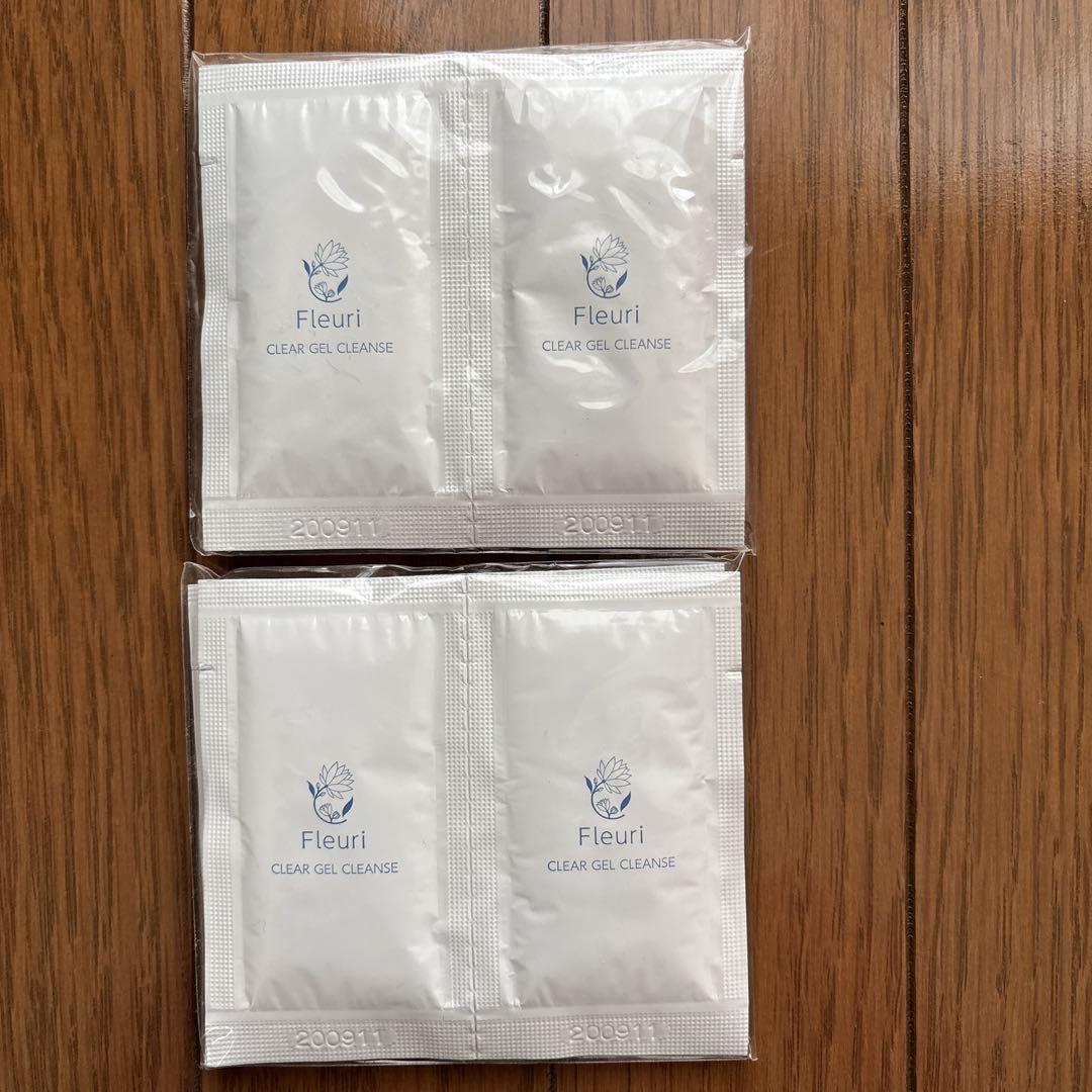 未使用品】フルリ クリアゲルクレンズ サンプル品 4ml×12包