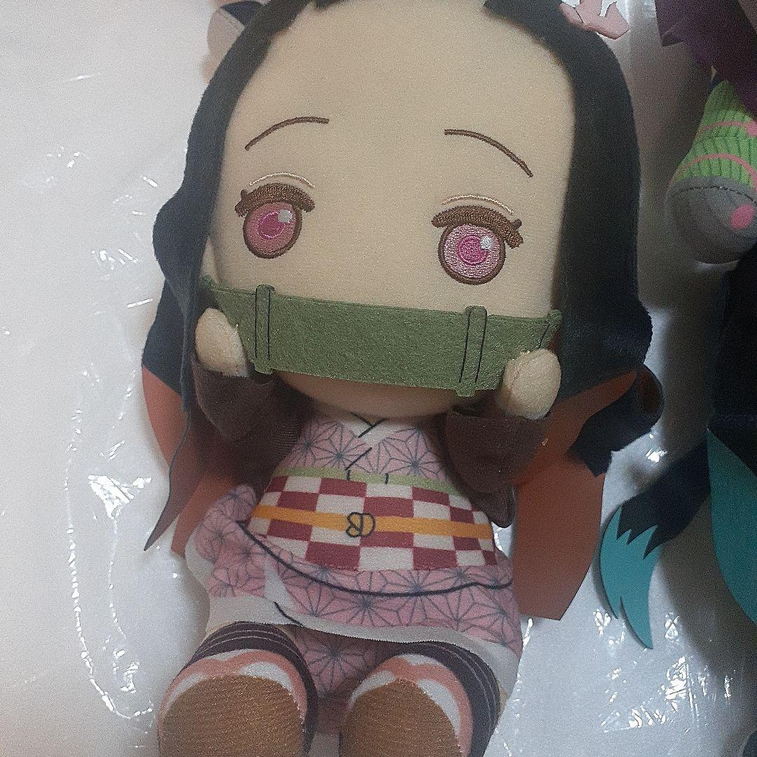鬼滅の刃　フィギュア　ぬいぐるみ　グッズ　まとめ売り 鬼滅の刃 ぬいぐるみ まとめ売り 合計4点セット - メルカリ
