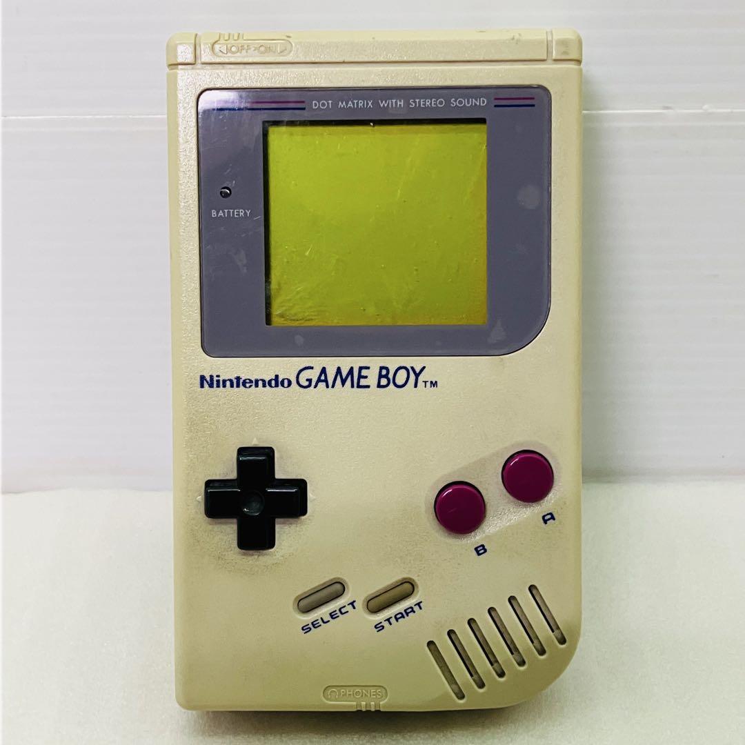初代ゲームボーイ、ソフト2本付き - メルカリ
