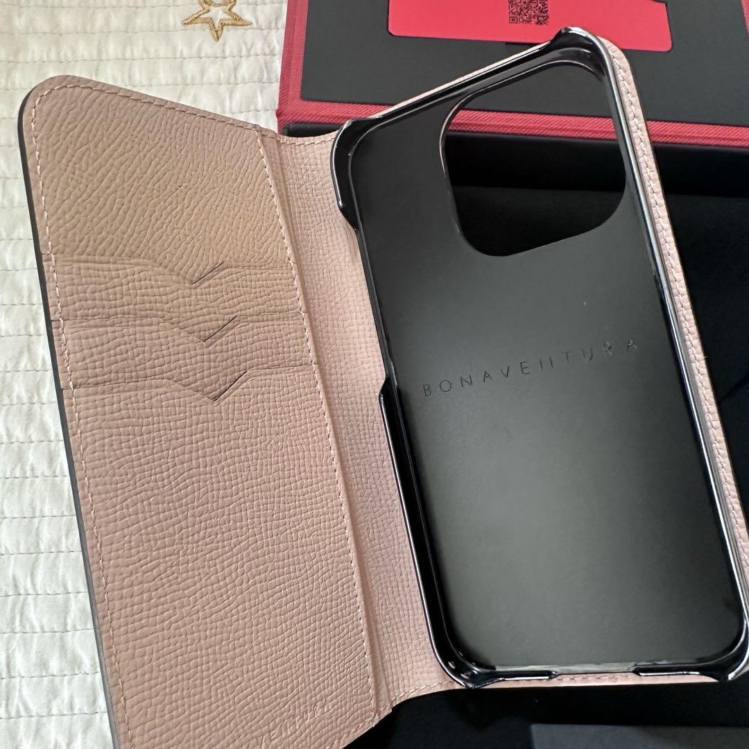 iPhone 15 Pro Max) ベルテッド ダイアリーケース シュリンクレザー
