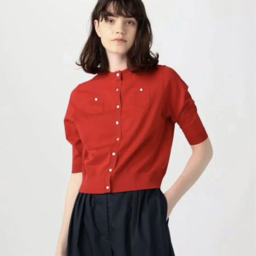 美品 CABaN ファインポリエステル ハーフスリーブポケット