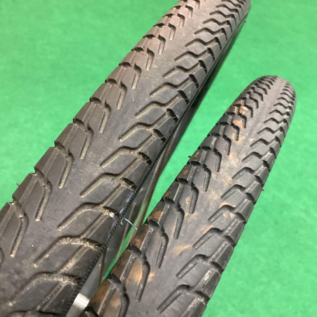 前後セット完組ホイール　26インチ アルミ シュライン タイヤ付