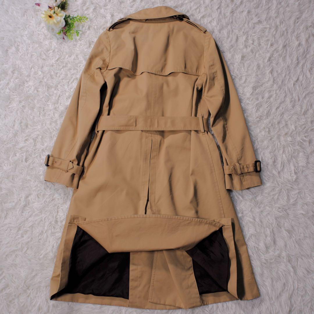 HYKE ハイク トレンチコート ライナー付き ベルト ベージュ 2