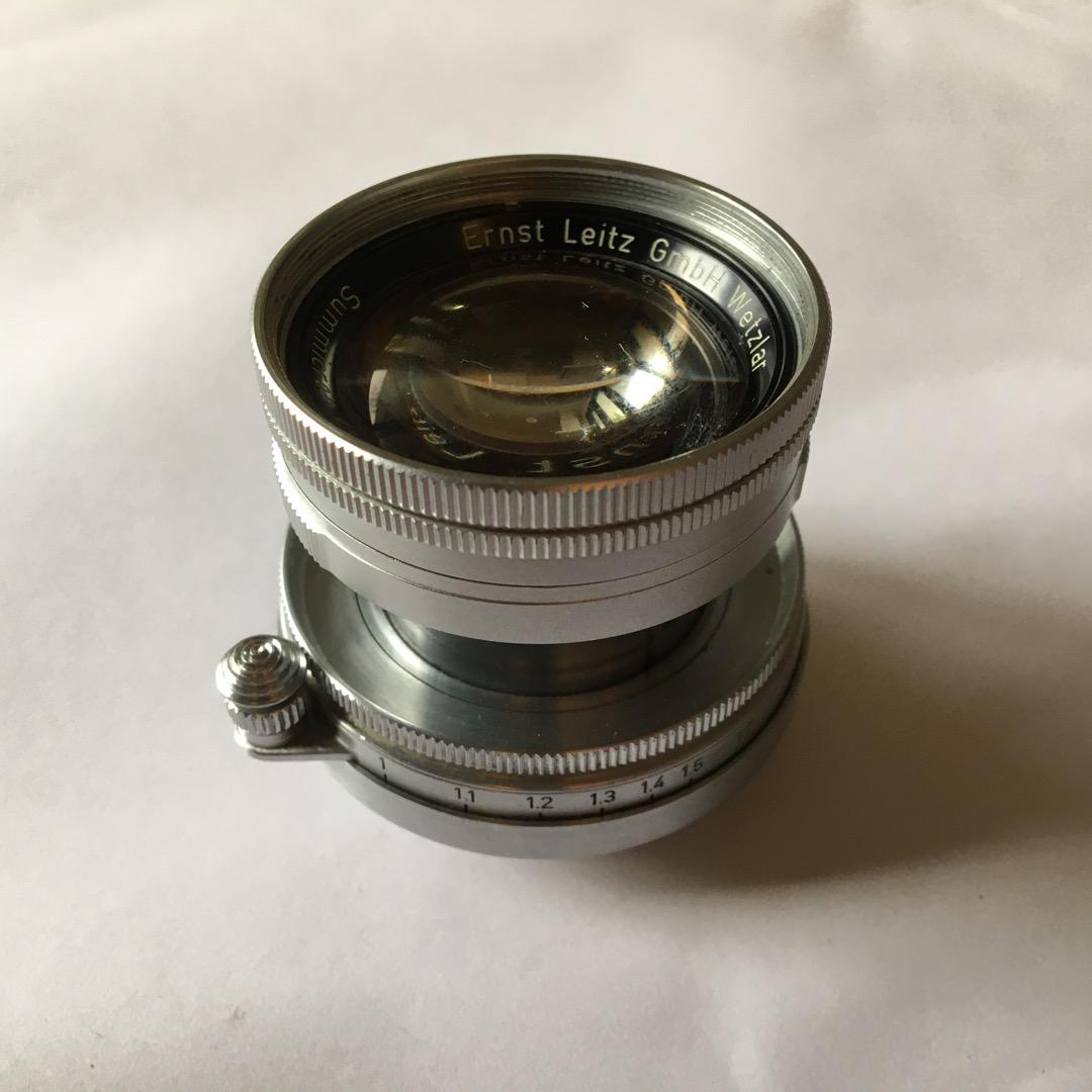 Leica ライカ ズミクロン 50mm f2 沈胴　Lマウント ジャンク