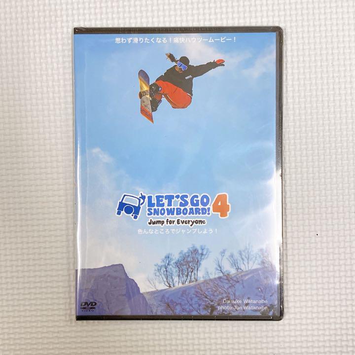 990円 驚きの値段で スノーボード DVD Let's GO SNOWBOARD 4