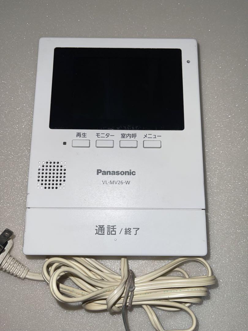 Panasonic VL-MV26-W モニター付きインターホン Panasonic VL-MV26-W インターホン - メルカリ