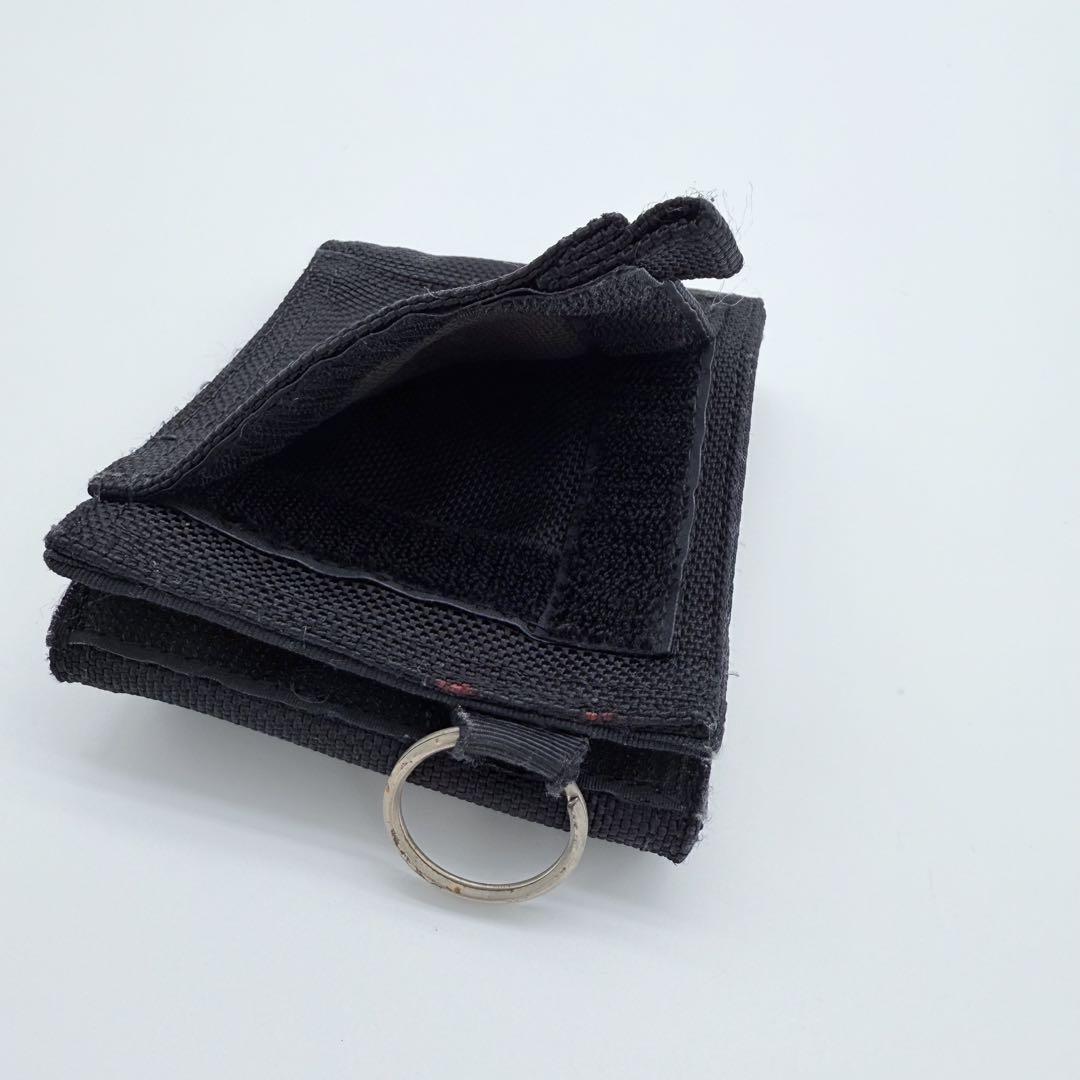 HEAD PORTER ヘッドポーター 二つ折り財布 リング付き