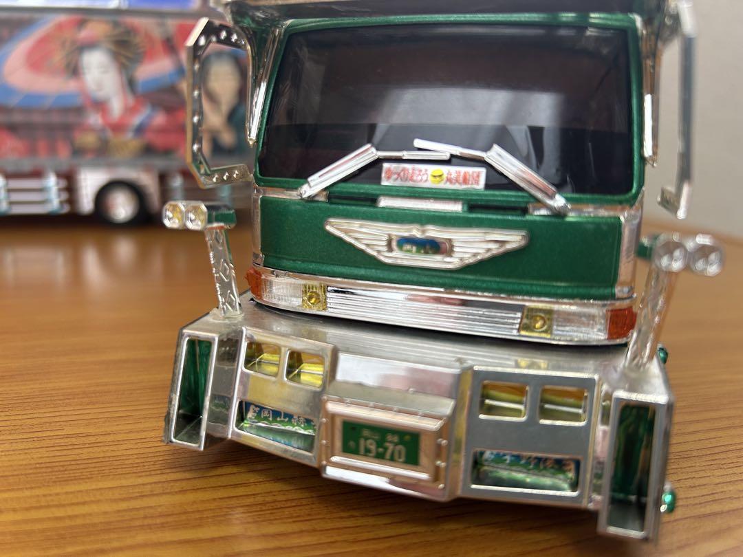 2025新作モデル デコトラプラモデル 4t丸美グループ完成値下げ多少は可能です 自動車