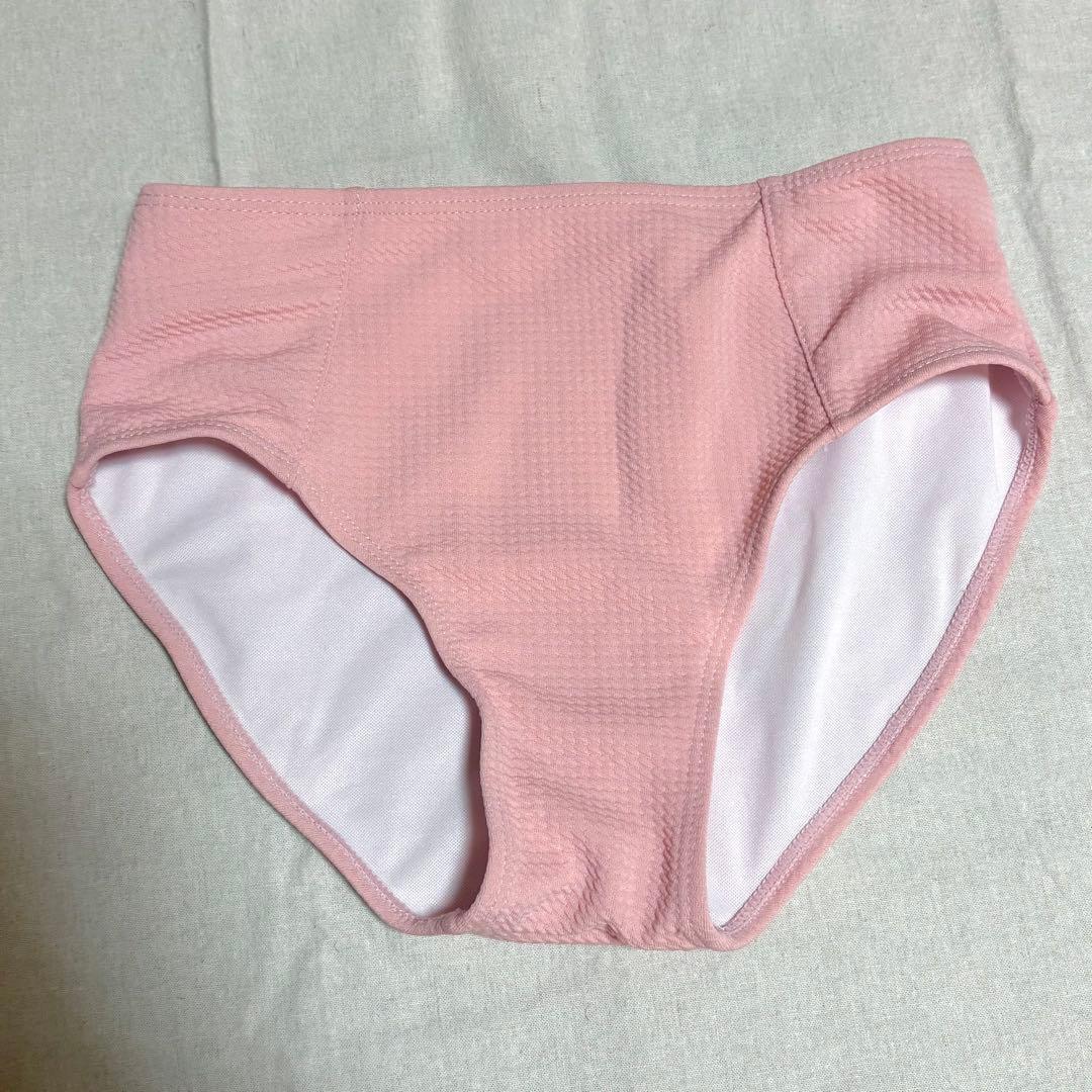 ピンク フリル付きセパレート水着 フリル付きピンクセパレート水着 - メルカリ