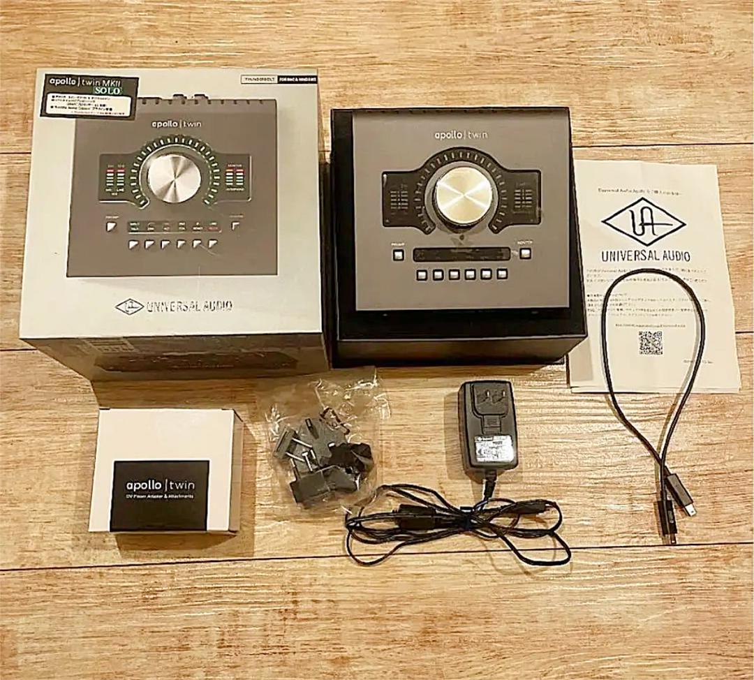 UAD Apollo Twin MKII Solo （Thunderbolt）