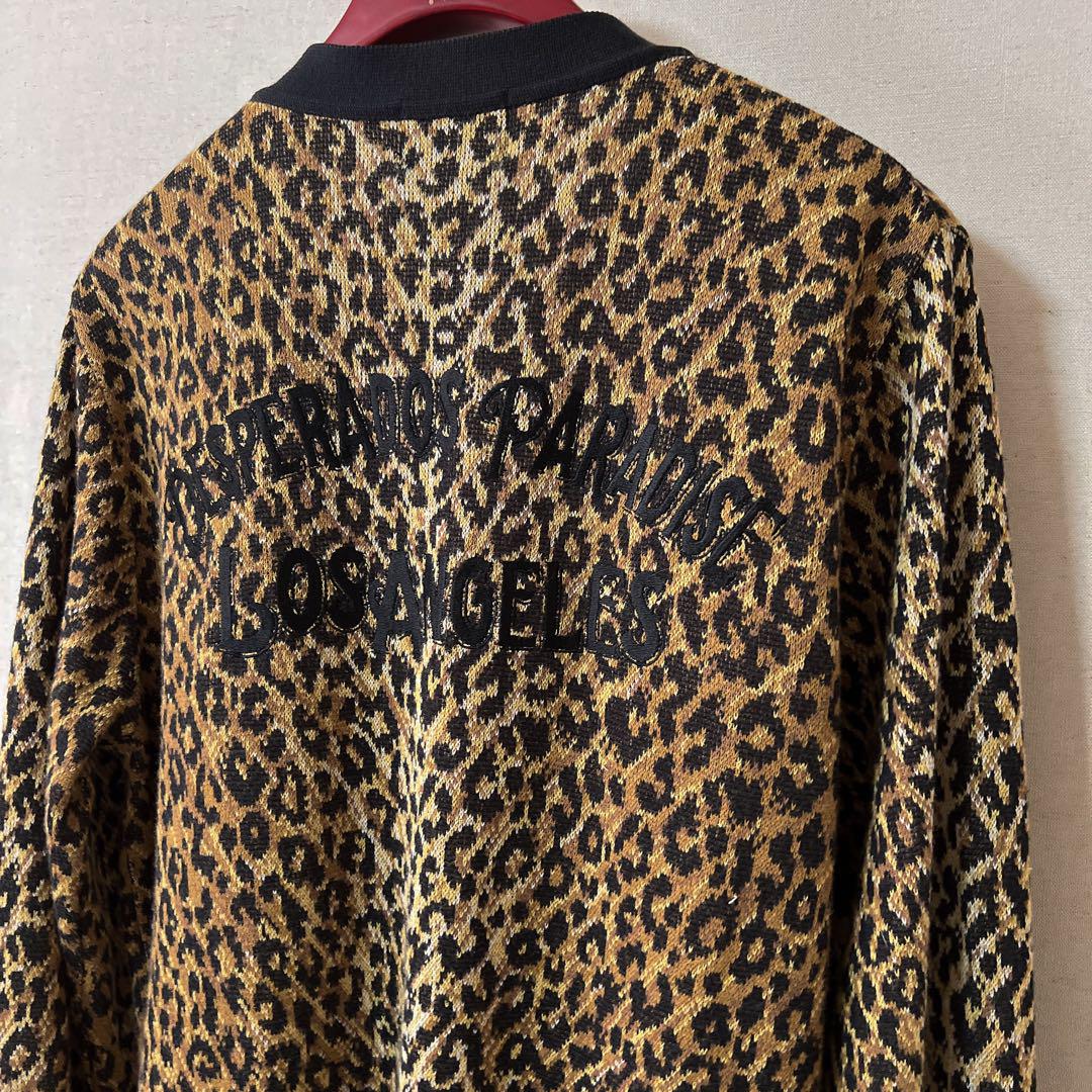 THE CRIME Leopard cardigan クライミー　カーディガン
