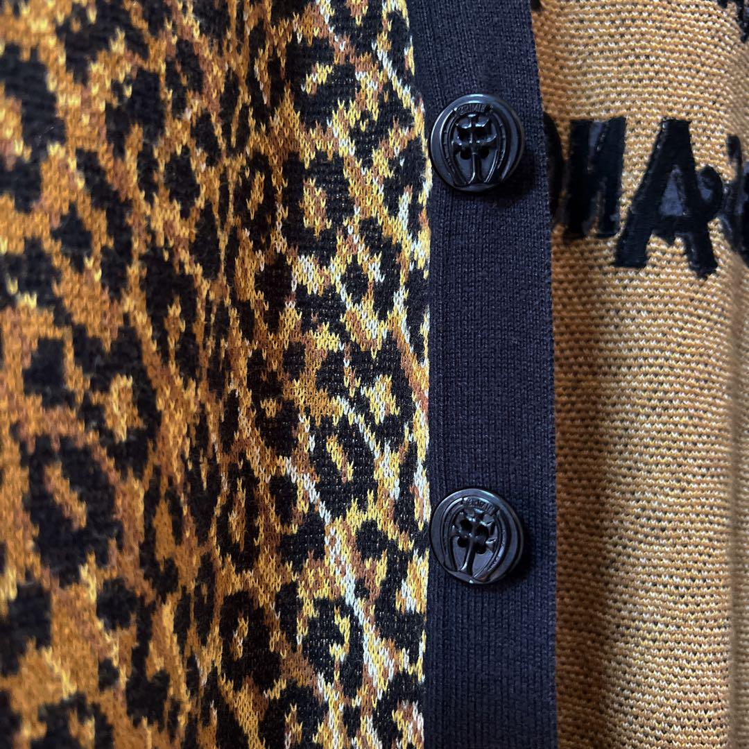 THE CRIME Leopard cardigan クライミー　カーディガン