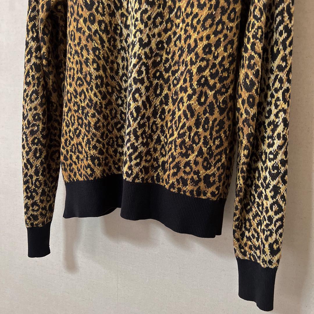 THE CRIME Leopard cardigan クライミー　カーディガン