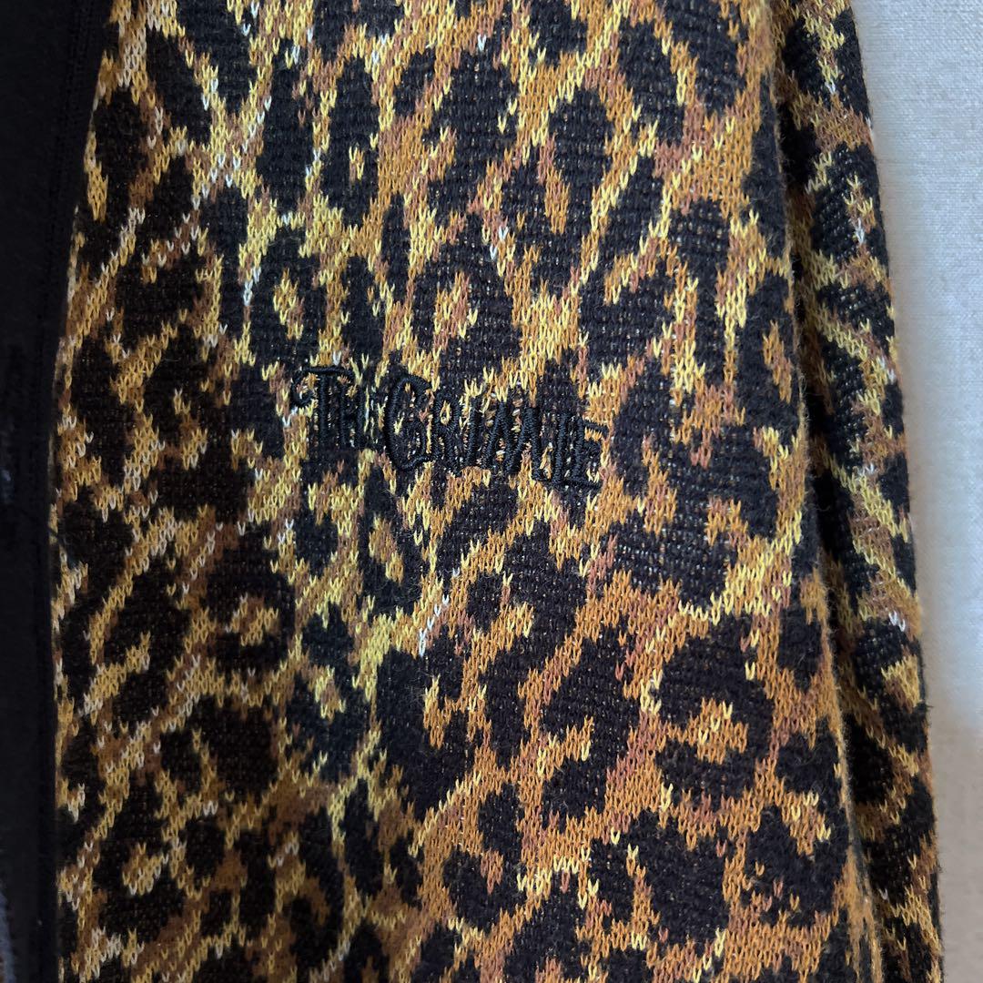 THE CRIME Leopard cardigan クライミー　カーディガン