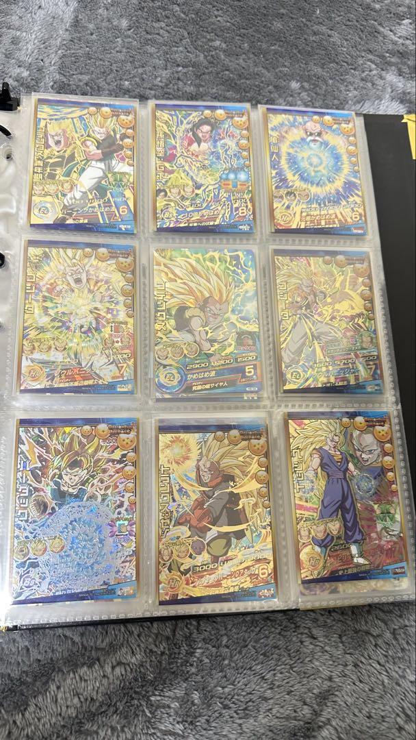 スーパードラゴンボールヒーローズ 旧弾カードセットやや傷や汚れあり