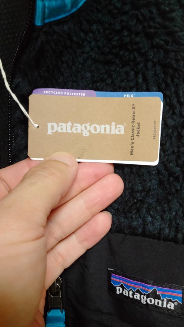 PATAGONIAパタゴニアアウトドアフルジップレトロXフリースJKT黒新品M 画像6