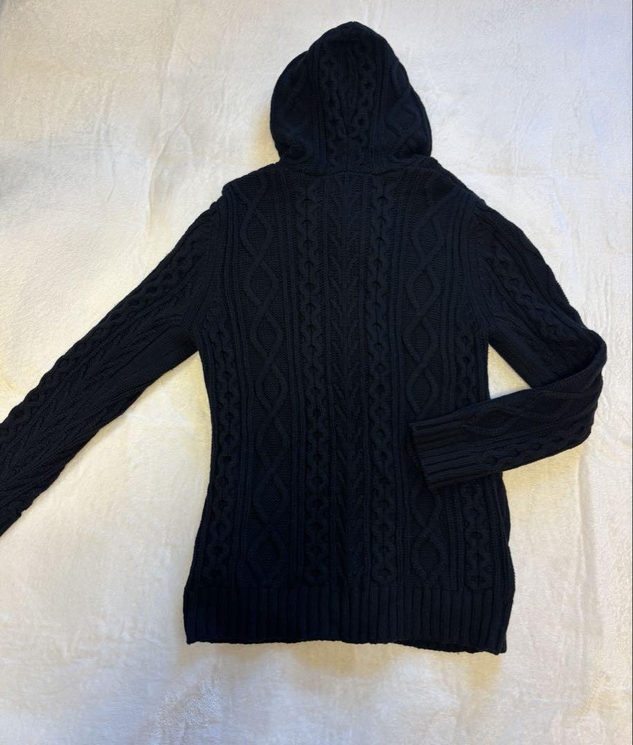 Burberry London 新品 ケーブルニット ウール セーターLL