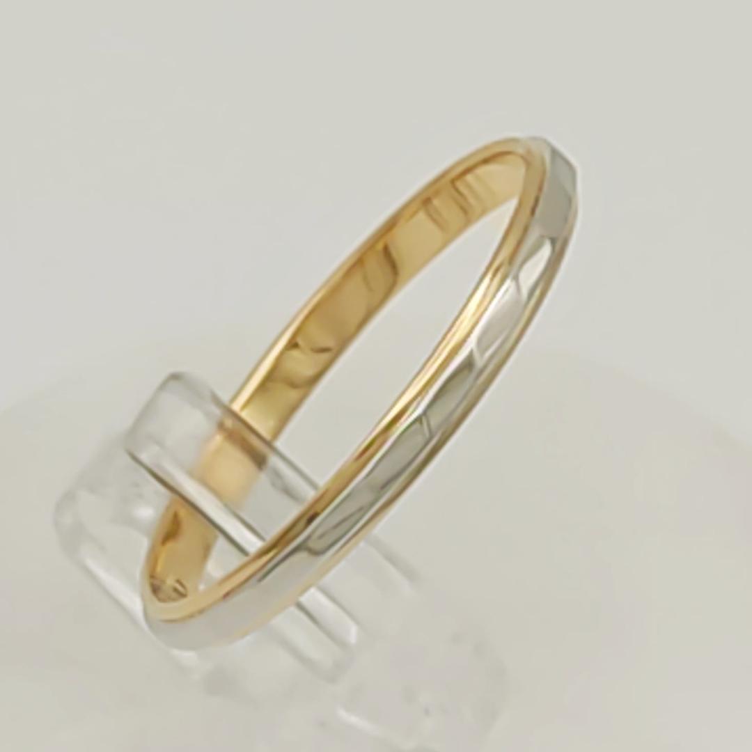 【極美品】✨コンビ リング11号　K18ゴールド Pt900 プラチナ　指輪