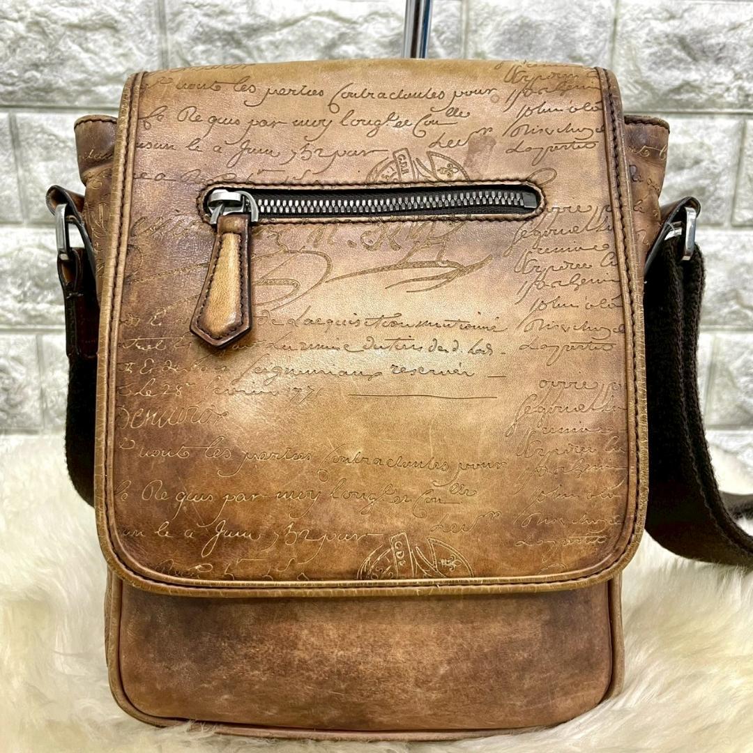 Berluti　ベルルッティ　カリグラフィ　ショルダーバック