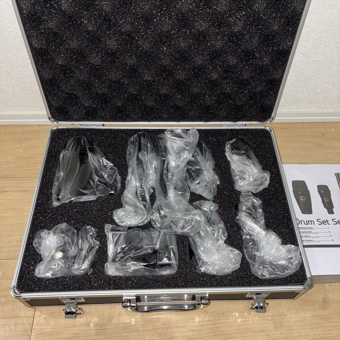【極美品】 AKG DRUM SET SESSION 1 ドラムマイクセット
