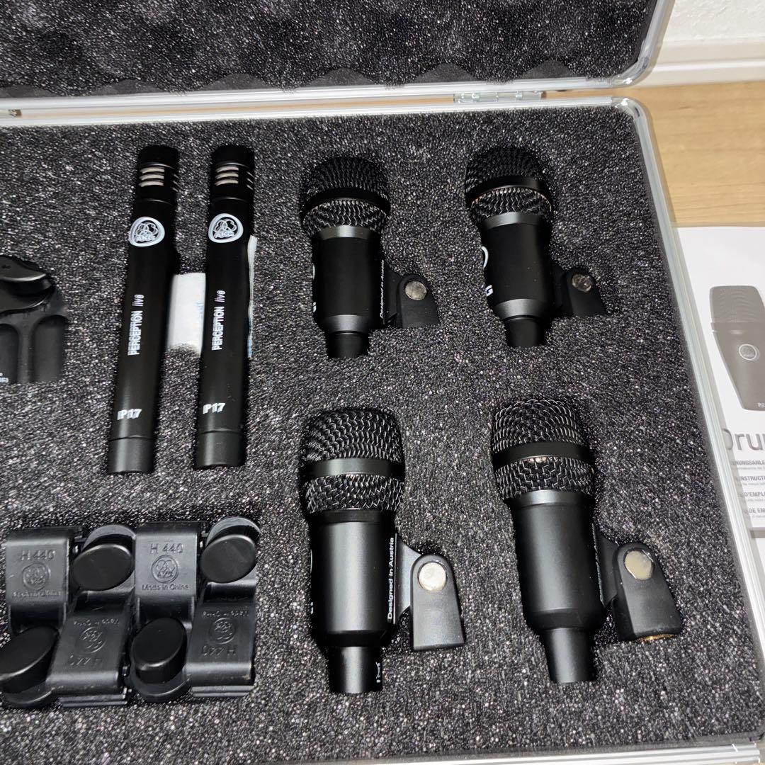 【極美品】 AKG DRUM SET SESSION 1 ドラムマイクセット