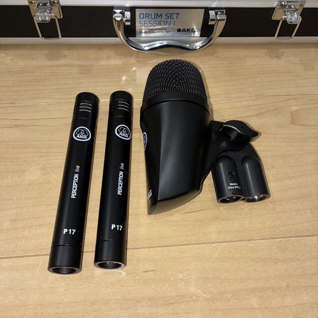 【極美品】 AKG DRUM SET SESSION 1 ドラムマイクセット