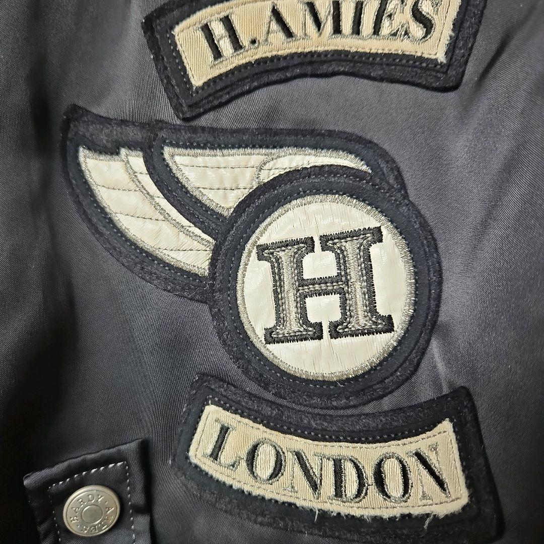 HARDY AMIES SPORT】ハーディエイミス 刺繍 スタジャン L相