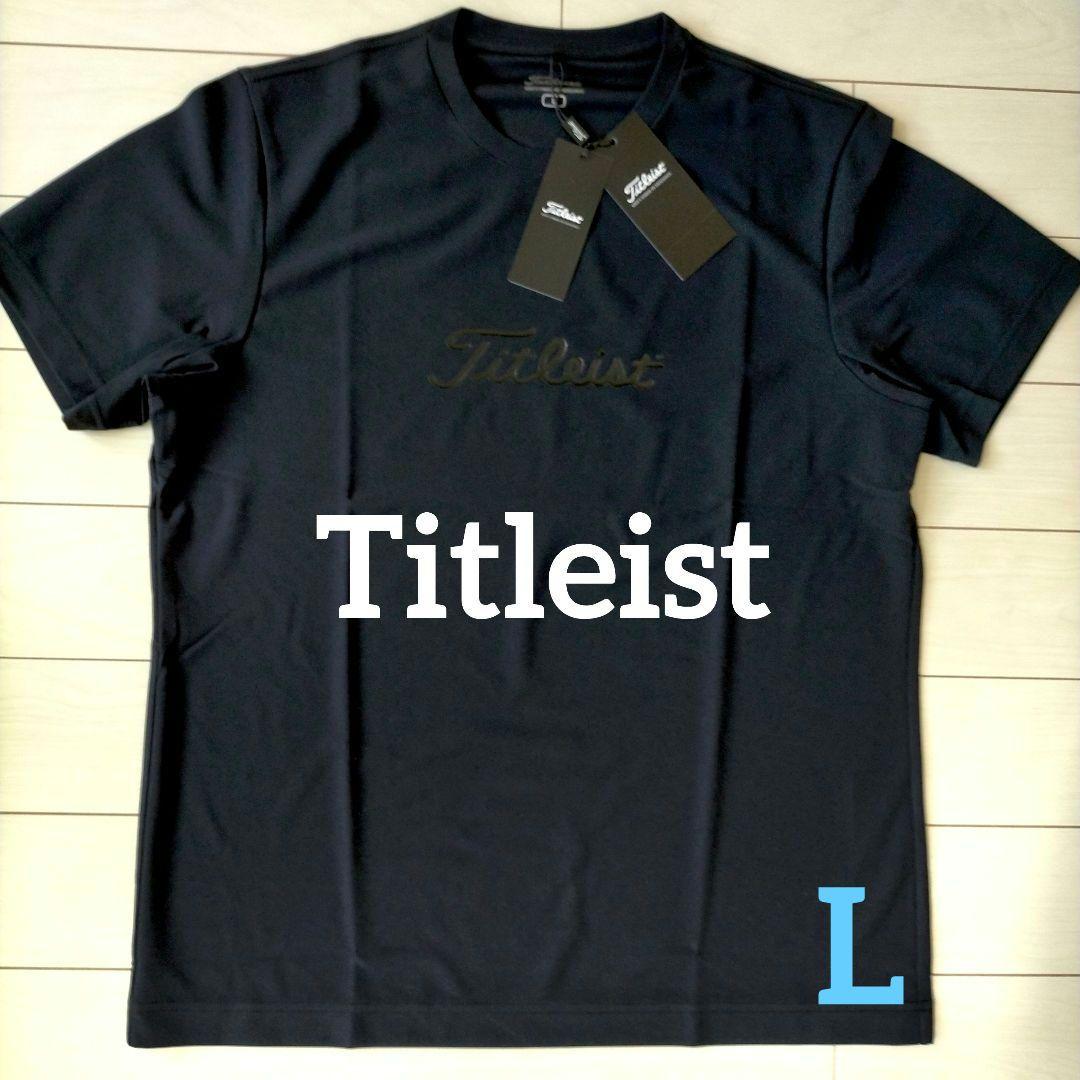 Titleist TSMC1317 ブラックゴルフシャツ Titleist TSMC1317 ブラックゴルフシャツ ゴルフ