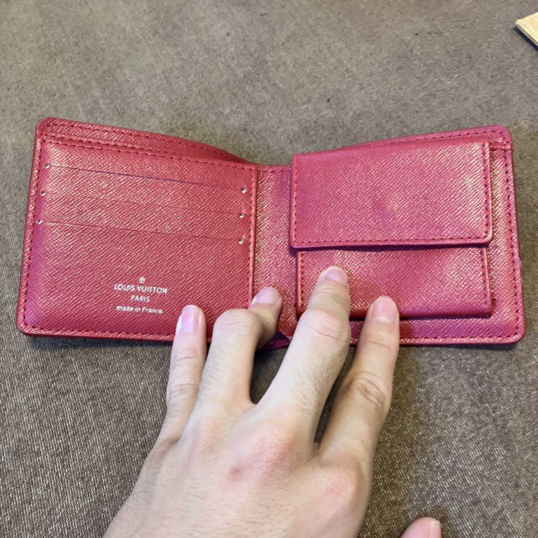 LOUIS VUITTON supreme財布二つ折り