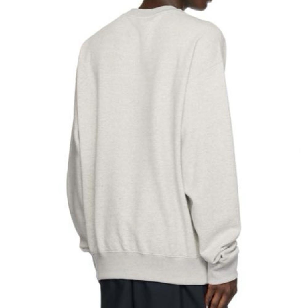 JIL SANDER（ジルサンダー）グレー ロゴプリント スウェットシャツ