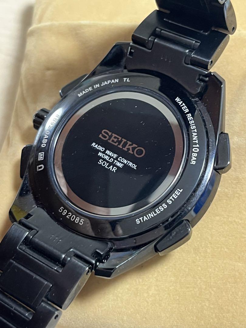 【極美品、限界値】SEIKO ブライツ　クロノグラフ　8B92-0AB0 稼動品
