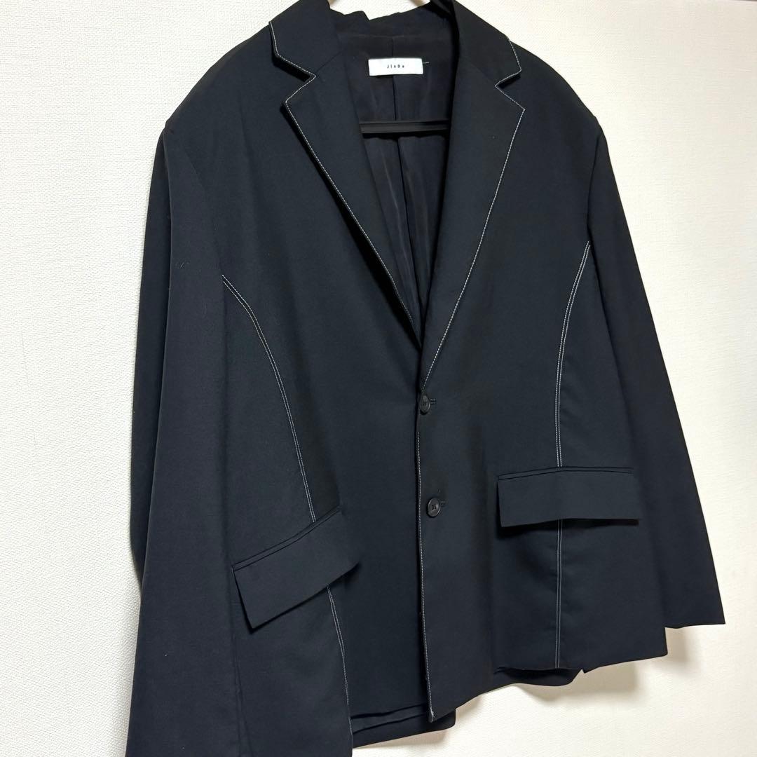 wool テーラードジャケット