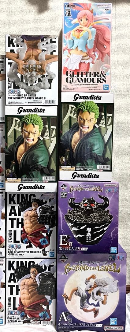 ワンピース フィギュア KOA グランディスタ 一番くじ 16点 ⑶ ワンピース フィギュア KOA グランディスタ 一番くじ 16点 ⑶