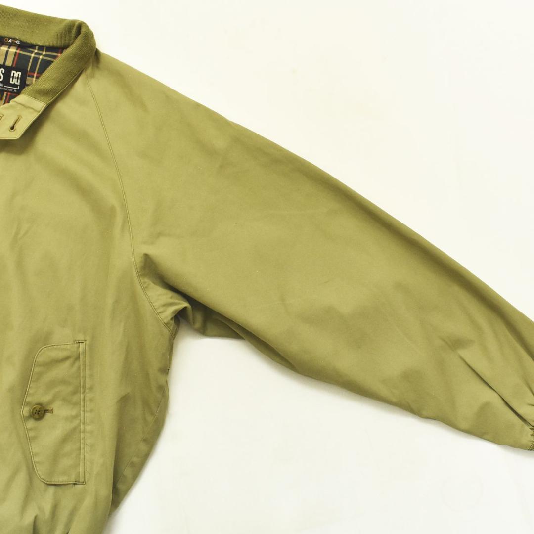 【定番】 ダックス DAKS 裏 チェック柄 スウィングトップ L カーキ